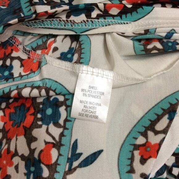 Joy Joy Women's Knee length Shift Dress Size Small Poly/Spandex - Picture 4 of 5